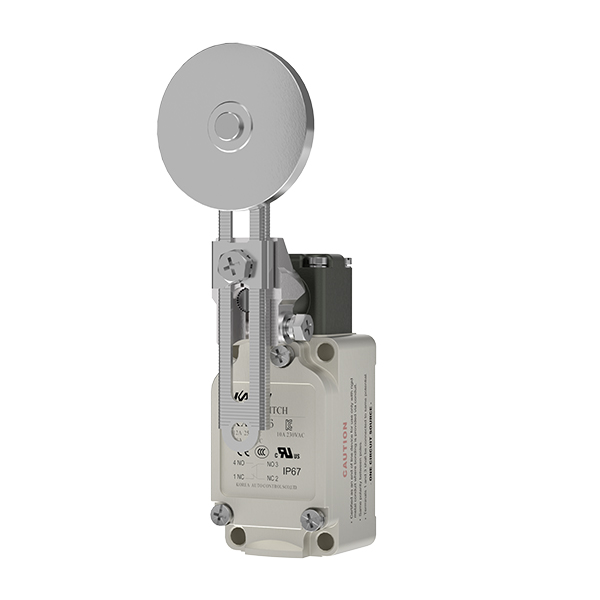 KXL-706 Waterproof Limit Switch with Ø50 Adjustable Roller Lever-Aluminum
