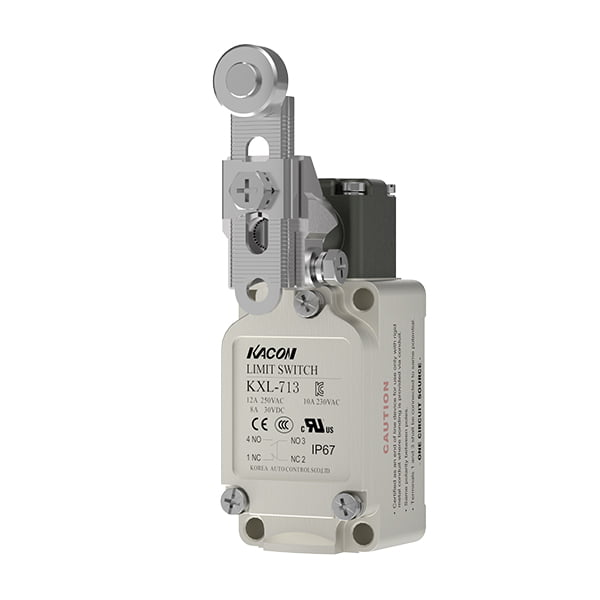 KXL-713 Waterproof Limit Switch with Adjustable Roller Short Lever