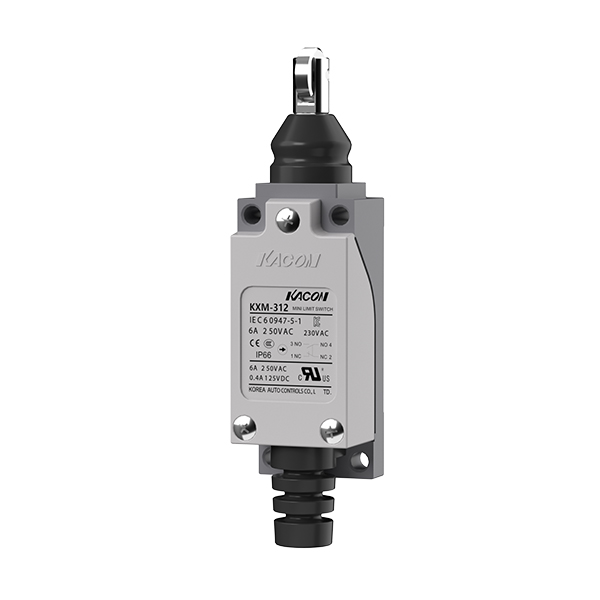 KXM-312 General-Purpose Limit Switch with Cross Roller Plunger