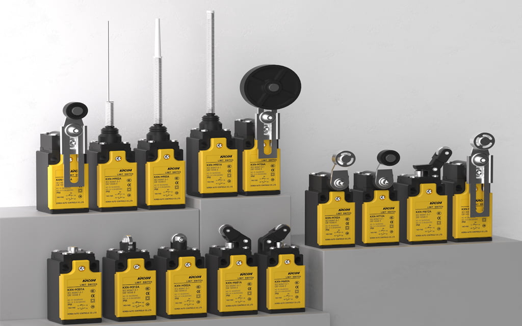 Kacon KXN series industrial limit switch contact structure and housing