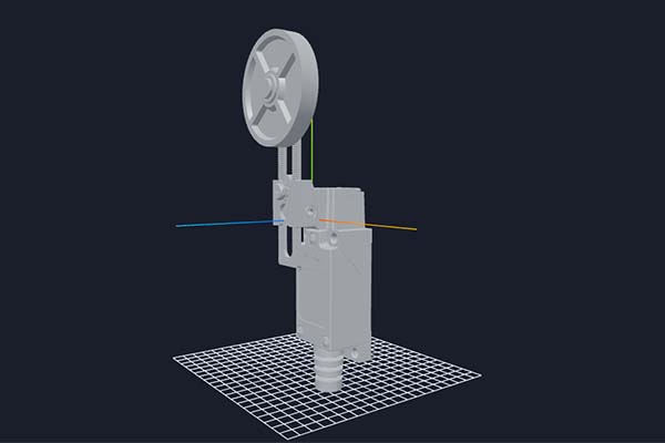 limit switch three-dimensional diagram