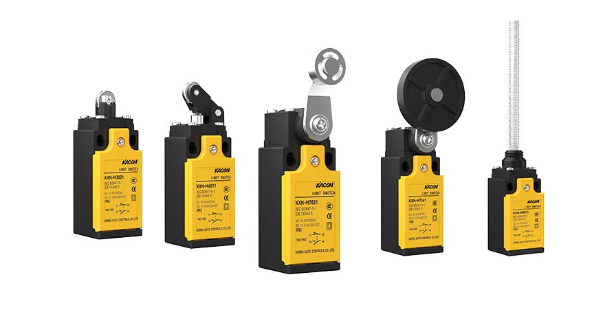 Electromechanical position switch mechanism operating on automated machinery