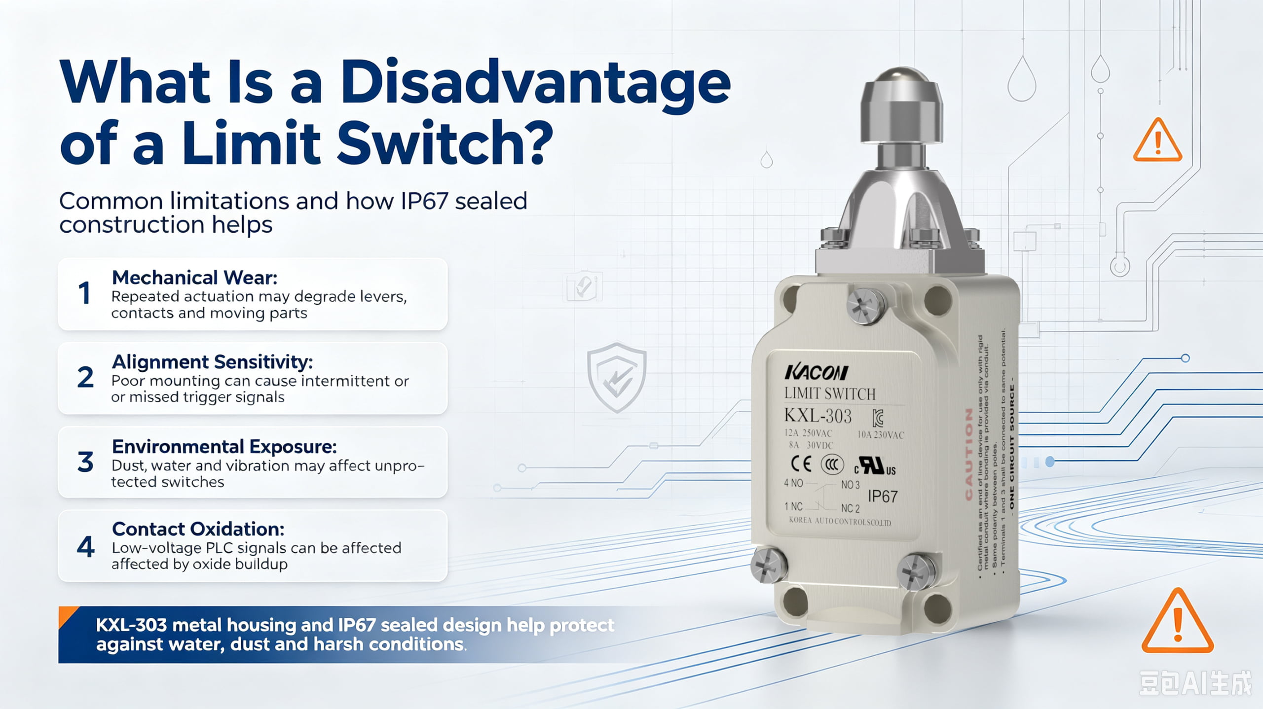 Kacon KXL-303 limit switch