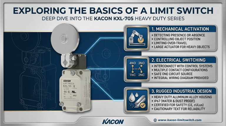 Kacon KXL-705 limit switch -P