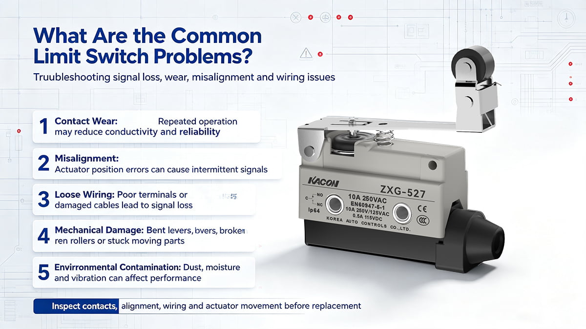 Kacon limit switch