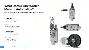 Kacon KXM Series limit Switch